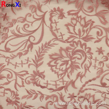 Multifunctional Purple Embroidery Fabric